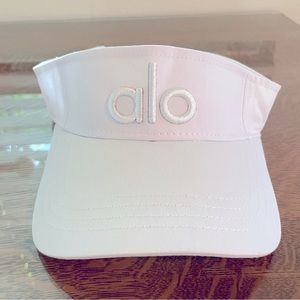 Alo White Visor